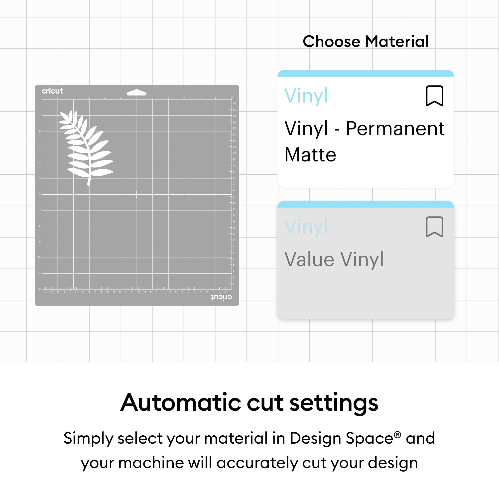 Cricut® Permanent Matte Vinyl
